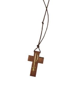 Cruz Px Madera Oscura 35M  C/Cordon