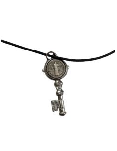 Medalla Llave Metal C/ Cordon San Benito 30Mm