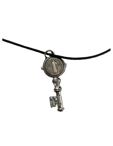 Medalla Llave Metal C/ Cordon San Benito 30Mm