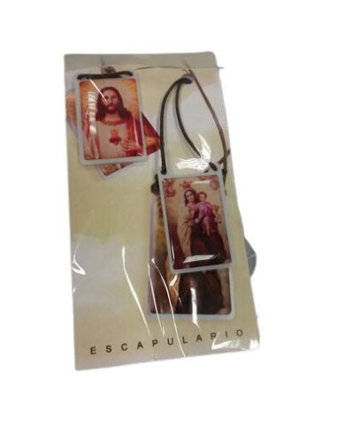 Escapulario Plast. Blister 3X2Cm