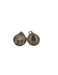 Medalla Metal Volante 23Mm Milagrosa +Anagrama