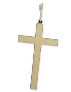Cruz madera 10x6 color claro