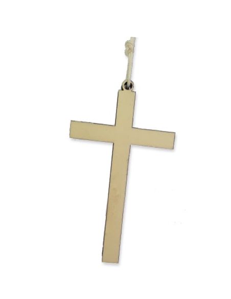 Cruz madera 10x6 color claro