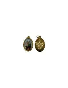 Medalla Metal Dorada 22Mm San Jose