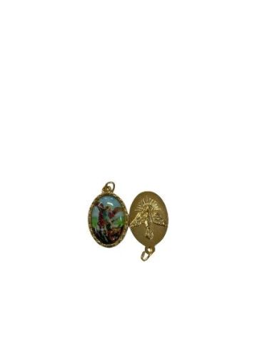 Medalla Metal Dorada 22Mm San Miguel