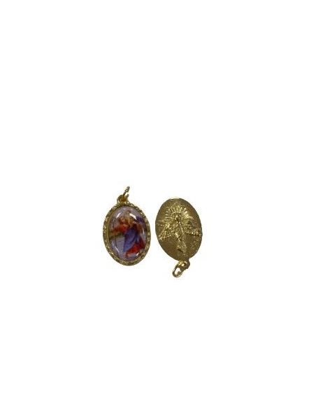 Medalla Metal Dorada 22Mm S. Cristobal