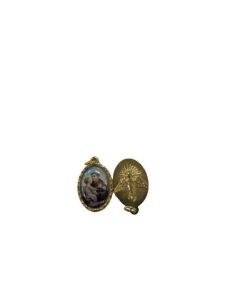 Medalla Metal Dorada 22Mm San Antonio