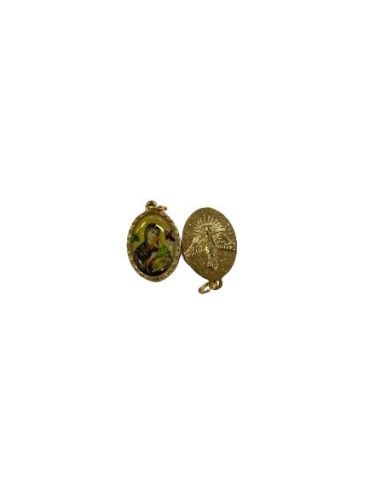 Medalla Metal Dorada 22Mm Perpetuo Socorro