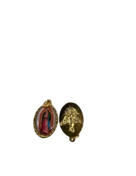 Medalla Metal Dorada 22Mm V. Guadalupe