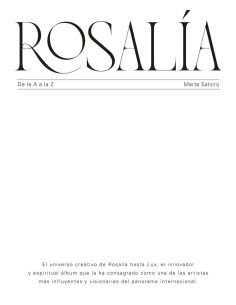 Rosalía de la a a la z