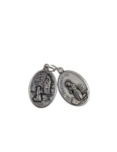Medalla Mob.22Mm Virgen De Lourdes