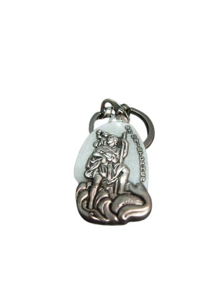 Llavero Metal San Cristobal