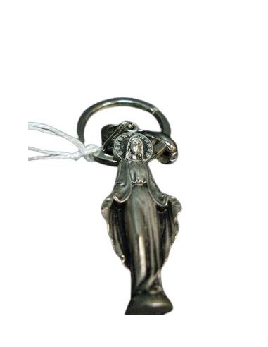 Llavero Metal Estatua Milagrosa|Libreriasalesiana