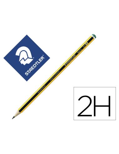 Lapices de grafito staedtler noris n.4 2h unidad