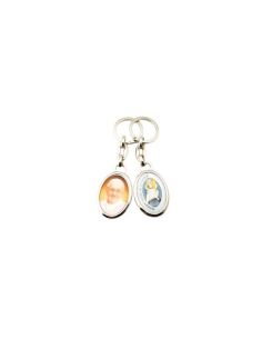 Llavero Metal Doble Cara Papa Francisco/Misericordes Sicut Pater