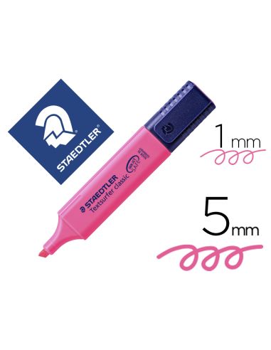 Rotulador Staedtler Textsurfer Classic 364 Fluorescente Rosa