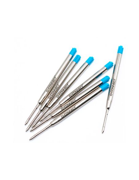 Recambio Boligrafo Azul Q-Connect Tipo Parker Azul