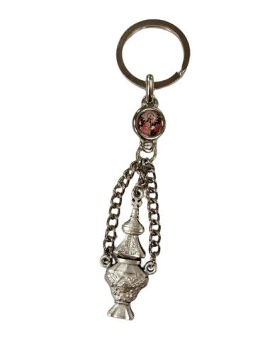 Llavero Metal Incens. Virgen Del Pilar