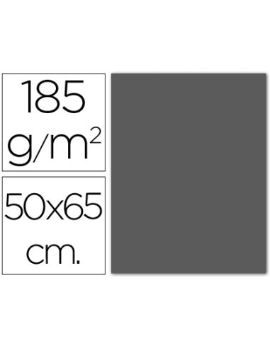 Cartulina Guarro Gris Plomo 50X65 Cm 185 Gr