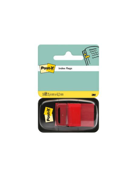Banderitas Separadoras 680-1 Roja Dispensador De 50 Unidades