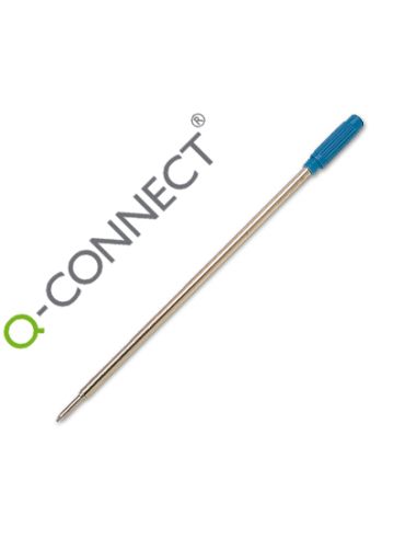 Recambio Boligrafo Azul Q-Connect Tipo Cross
