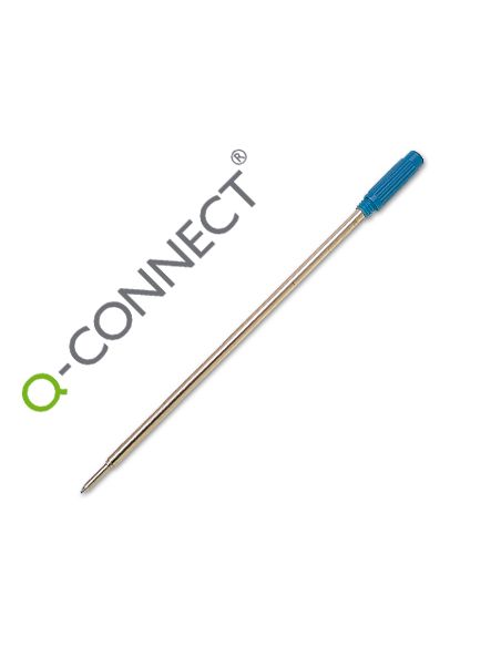 Recambio Boligrafo Azul Q-Connect Tipo Cross