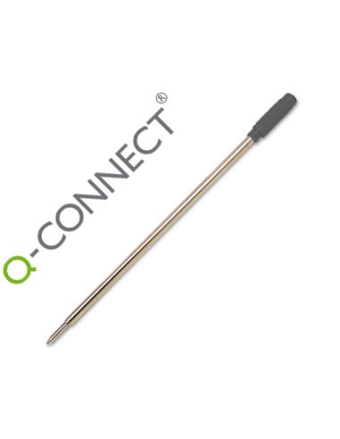 Recambio Boligrafo Negro Q-Connect Tipo Cross
