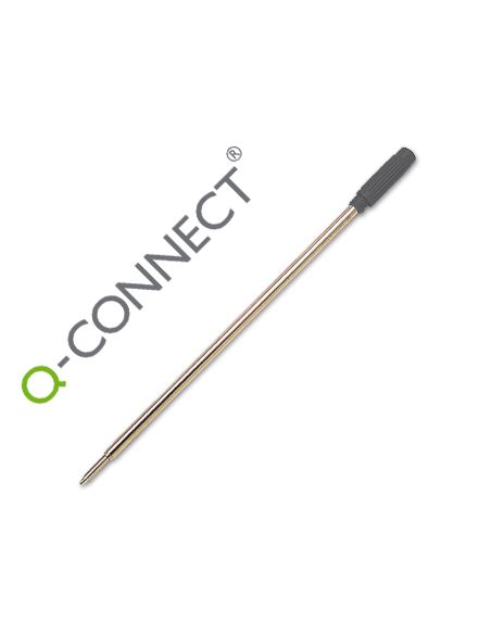 Recambio Boligrafo Negro Q-Connect Tipo Cross