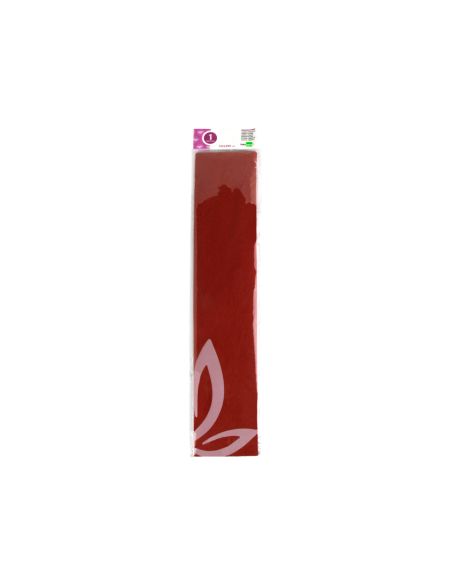 Papel Crespon Liderpapel 50 Cm X 2.5M 34G/M2 Rojo
