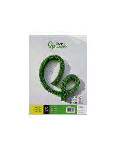 Papel Liderpapel A4 80G/M2 Liso Paquete De 100 Hojas 2