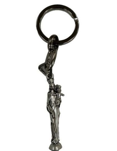 Llavero Metal Estat. Maria Auxiliadora 4Cm|Libreriasalesiana