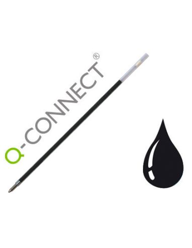 Recambio Negro Boligrafo Extensible Q-Connect Kf00233
