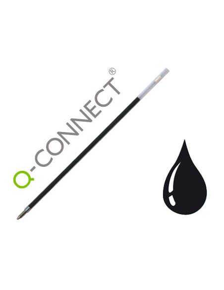 Recambio Negro Boligrafo Extensible Q-Connect Kf00233