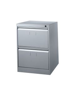Fichero Cajones De Suelo Metalico De 2 Cajones 70Cm Alto,64Cm Prof,49Cm Anchocolor Gris N.75 2