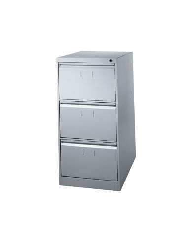 Fichero Cajones De Suelo Metalico De 3 Cajones 101 Alto,65 Prof. 47,5 Ancho Color Gris N.1375