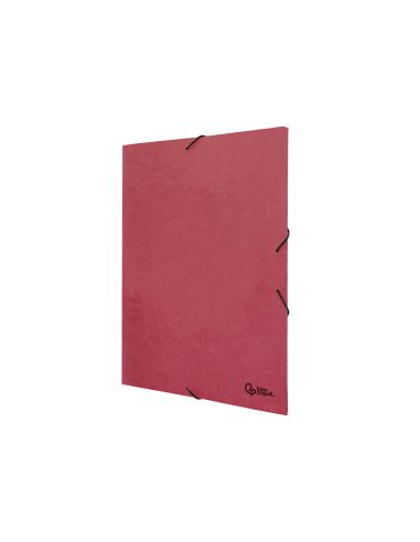Carpeta Liderpapel Gomas Tres Solapas Carton Prespan A3 Color Rojo