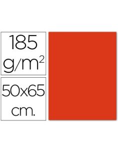 Cartulina Guarro Tomate 50X65 Cm 185 Gr