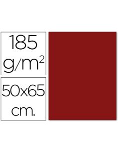 Cartulina Guarro Granate 50X65 Cm 185 Gr