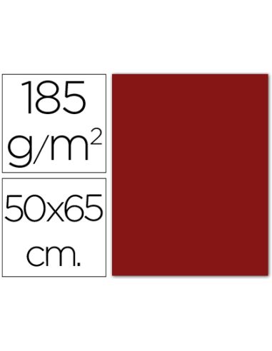 Cartulina Guarro Granate 50X65 Cm 185 Gr