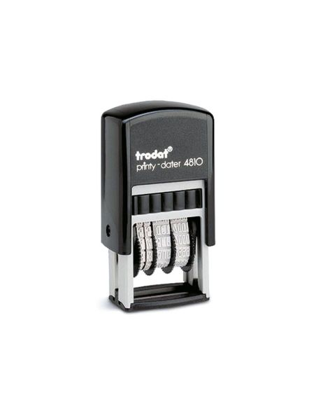 Fechador Trodat Printy Entintaje Automatico 3,8 Mm Color Negro