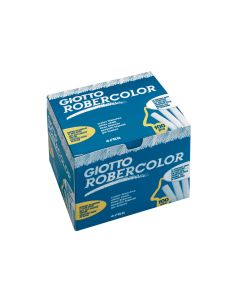 Tiza Blanca Antipolvo Robercolor Caja De 100 Unidades 2