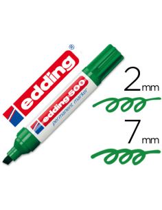 Rotulador Edding Marcador Permanente 50Punta Biselada 7 Mm