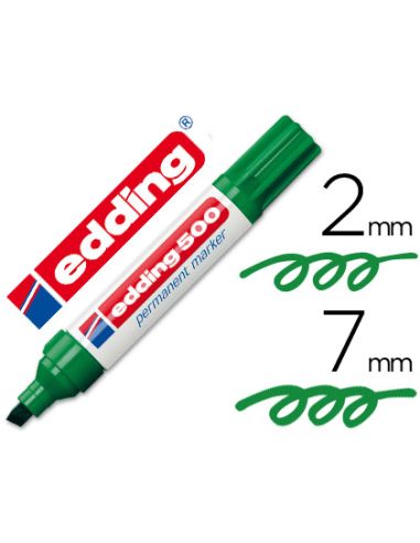 Rotulador Edding Marcador Permanente 50Punta Biselada 7 Mm