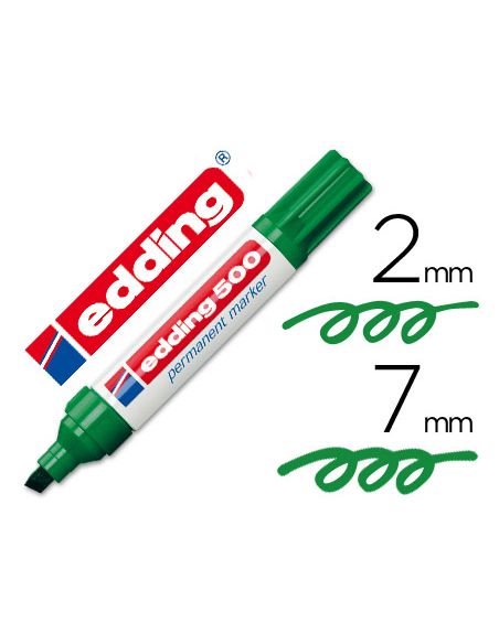Rotulador Edding Marcador Permanente 50Punta Biselada 7 Mm
