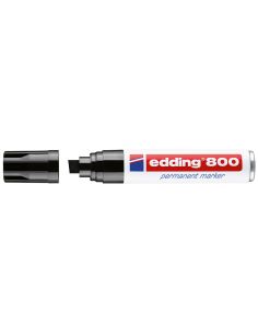 Rotulador Edding Marcador Permanente 800 Negro Punta Biselada 12 Mm 2