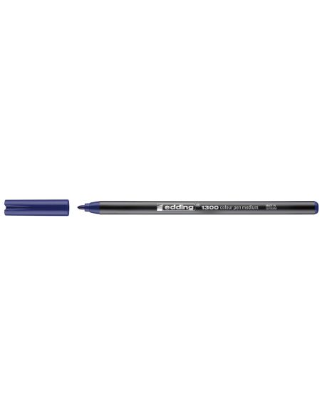 Rotulador Azul Edding Punta Fibra 1300 Punta Redonda 2 Mm