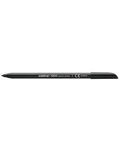 Rotulador Negro Edding Punta Fibra 1200 N.1 Punta Redonda 0.5 Mm 2