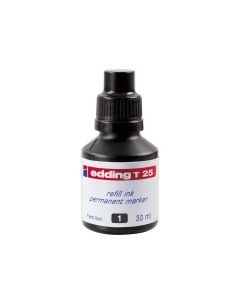 Tinta Rotulador Edding T-25 Negro Bote 30 Ml 2