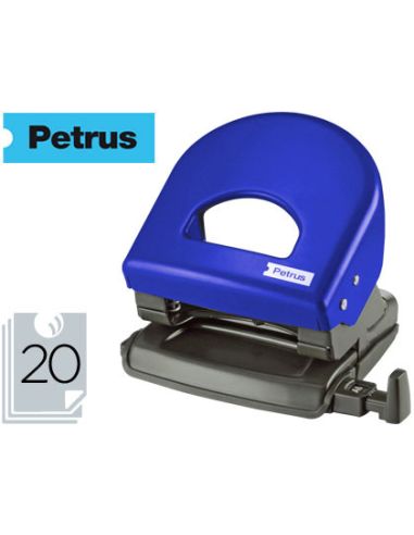 Taladrador Petrus 62 Color Azul Capacidad 20 Hojas