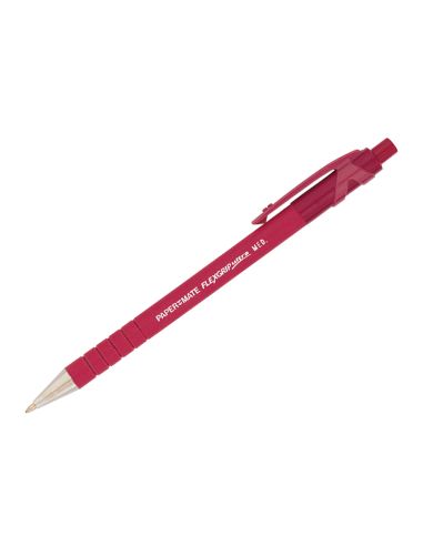 Boligrafo Rojo Flexgrip Retractil